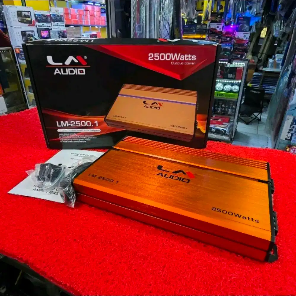 Power Monoblock LM AUDIO LM-2500.1 Class D