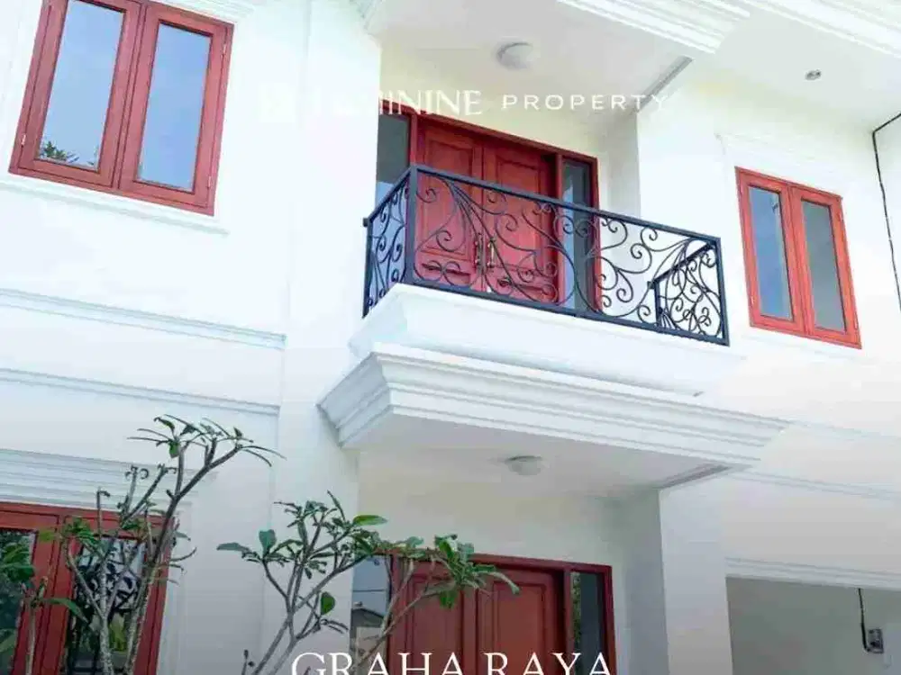 RUMAH BARU SIAP HUNI,BISA KPR,CLASSIC MODERN DI GRAHA BINTARO.STRATEGIS,AKSES MUDAH