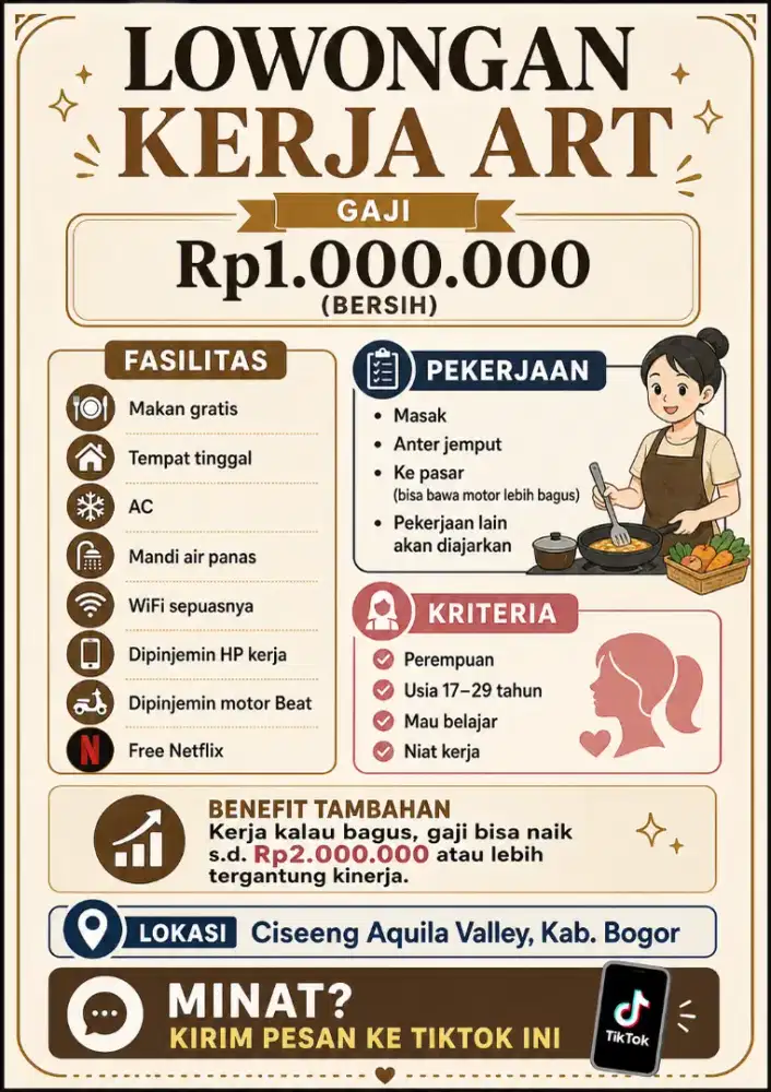 Lowongan ART Ciseeng