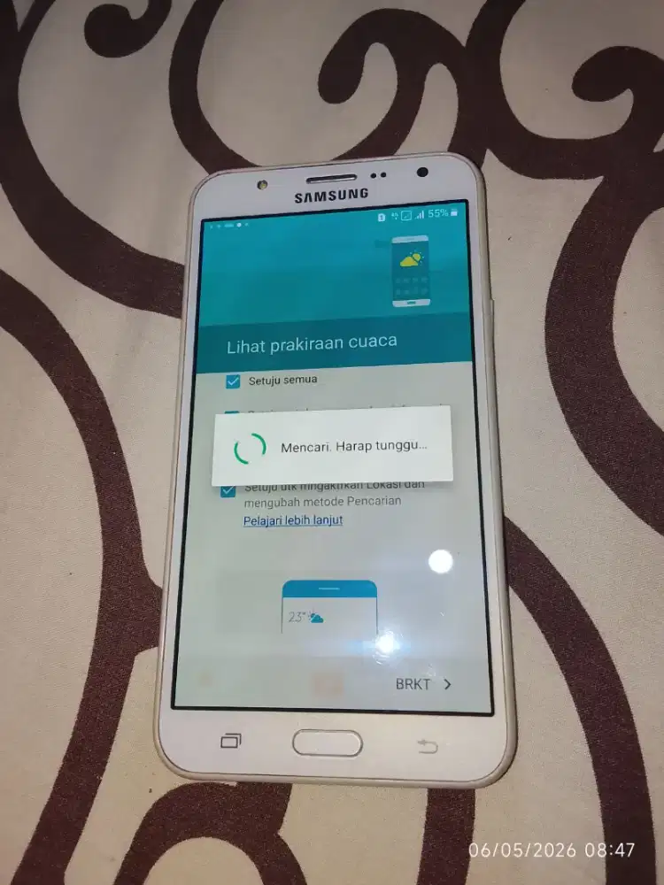 Samsung j7 bekas