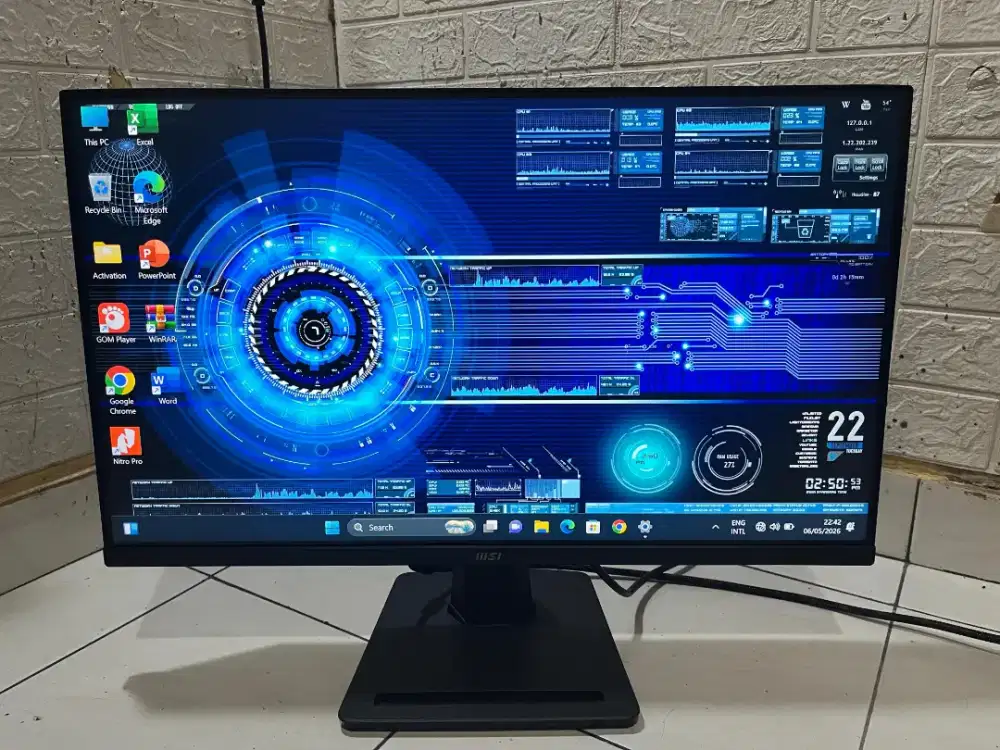 Dijual Monitor MSI Pro MP275 27 inc Flat
