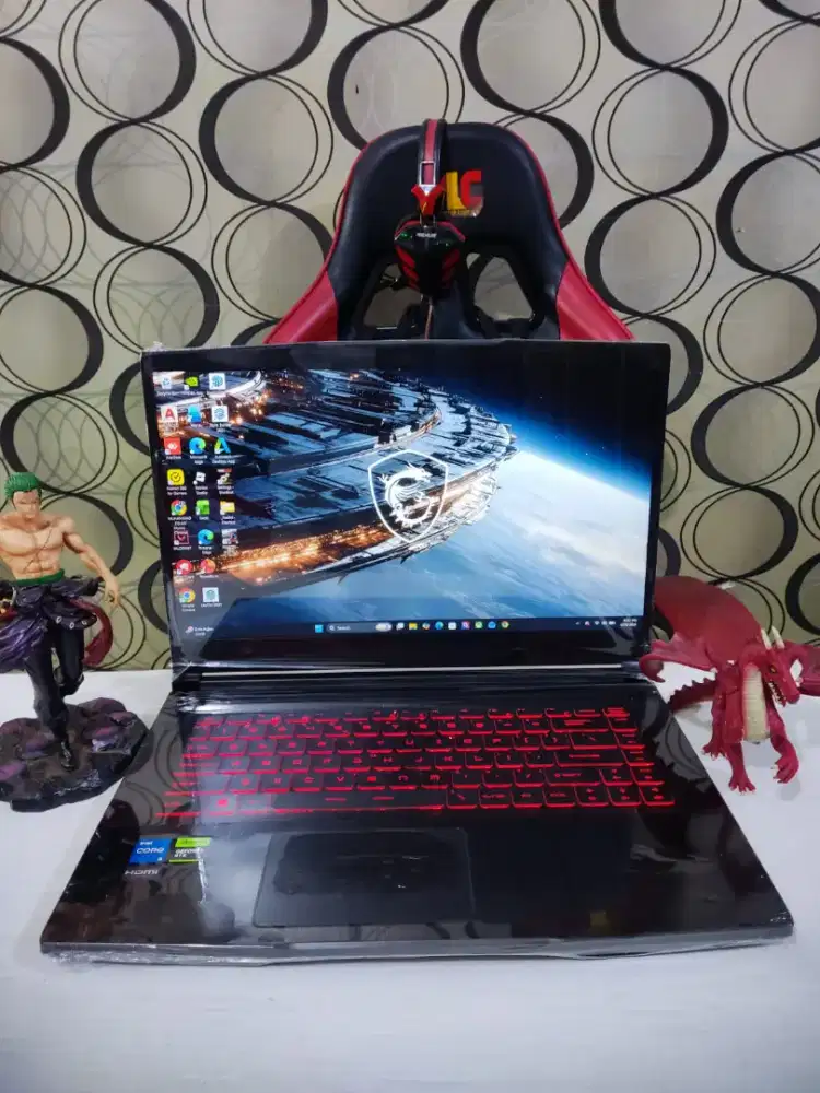MSI Thin 15 XR MULUS LIKE NEW FULLSET BOX [GEN 12]Dual VGA RTX