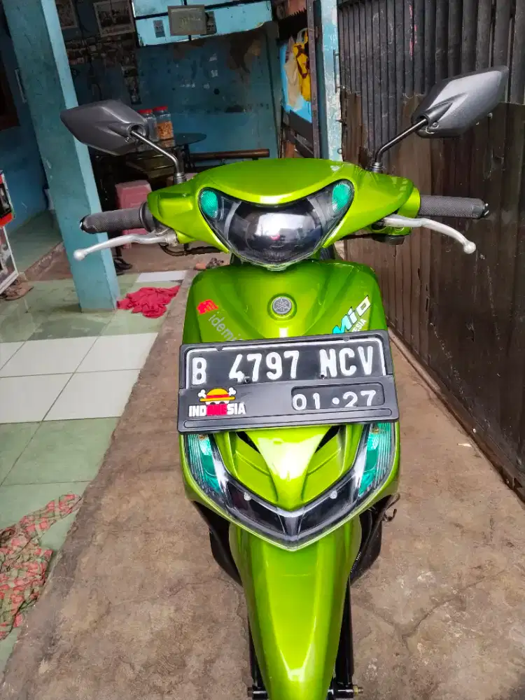 Mio smile hijau tinggal pakai
