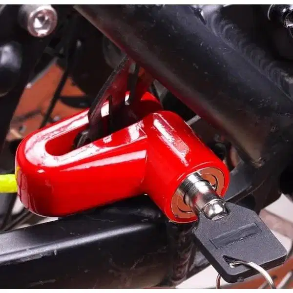 Gembok Cakram Motor Kunci Cakram Motor Universal Pengaman Anti Maling