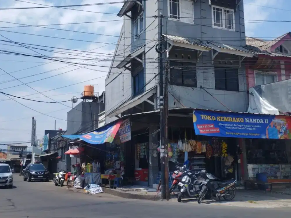 Ruko Prospek dam Strategis di Bojong Depok Baru 2 Sukahati Cibinong