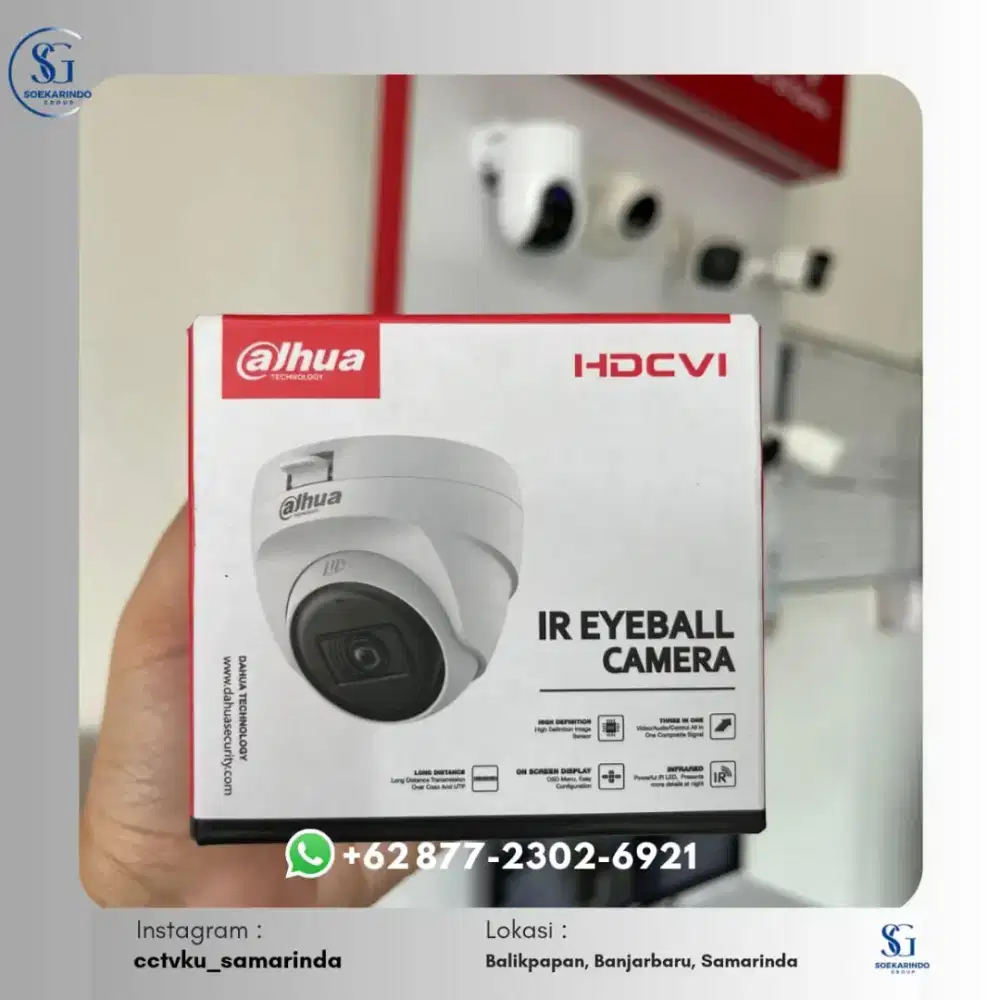CCTV ANALOG KAMERA JERNIH 2MP