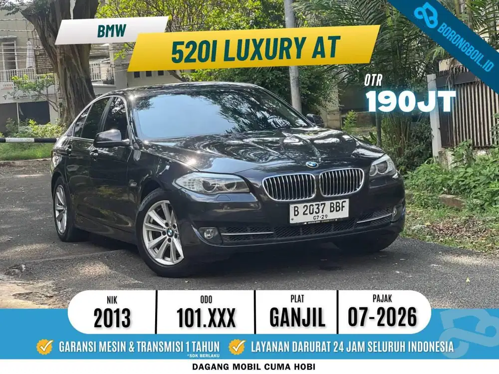 BMW 520i 2.0 LUXURY AT 2013 RECORD
