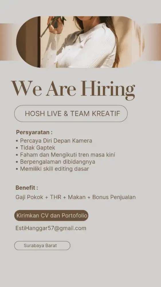 Host Live & Team Kreator