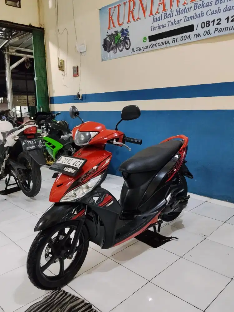 Di jual Yamaha Mio j 2014 gres orisinil siap pakai