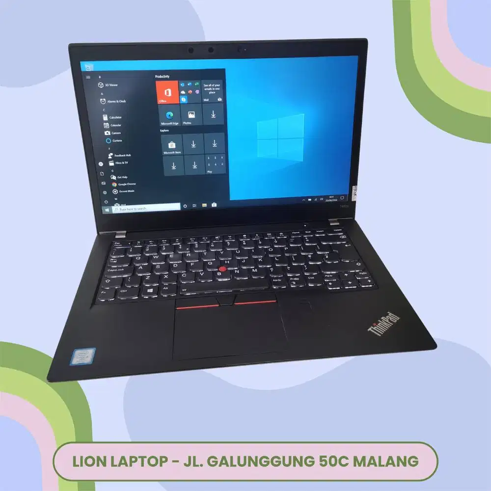 RAM 8GB Core i5 gen 8 Lenovo Thinkpad T480s SLIM [06|05]