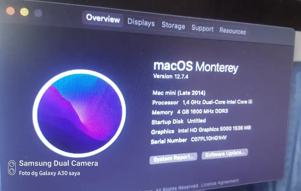Macmini 2014 i5