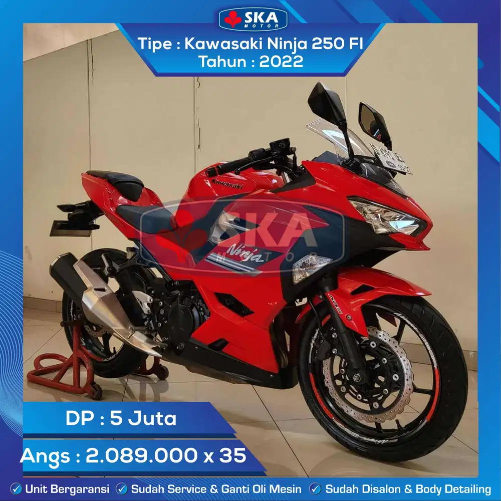 Kawasaki Ninja 250 FI Tahun 2022