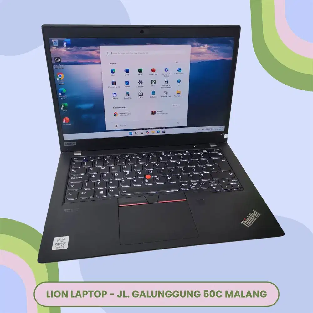 Core i5 Gen 10 slim mulus RAM 8GB SSD 256 Lenovo Thinkpad X13 [06|05]