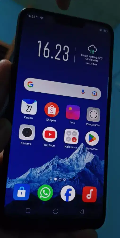 jual hp oppo a3s layar ganal siap pake