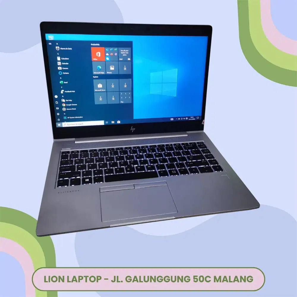 FUll Aluminium Body Core i7 gen 8 8/256 HP Elitebook 840 G6 [06|05]