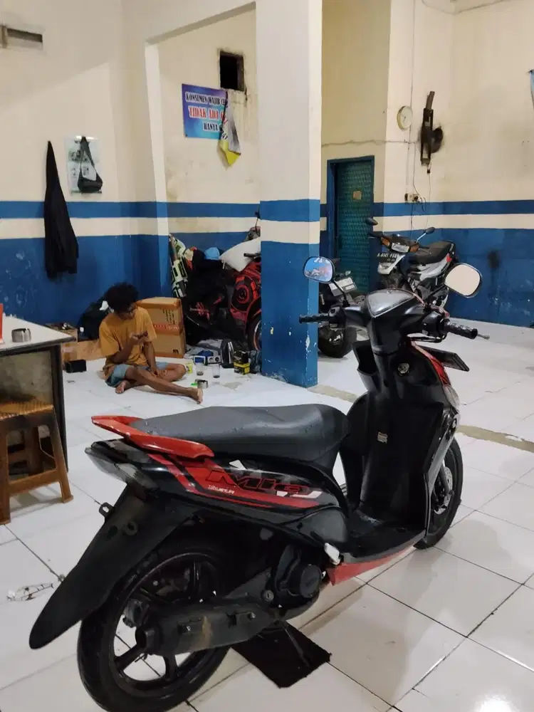 Di jual Yamaha Mio j 2014 gres orisinil siap pakai