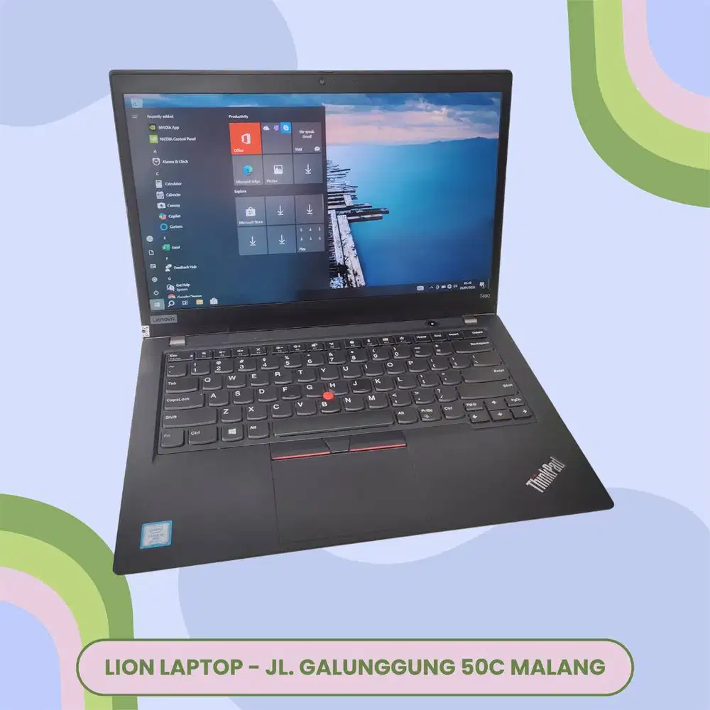 Double VGA NVIDIA Core i5 8/256 Slim Lenovo Thinkpad T490 [06|05]