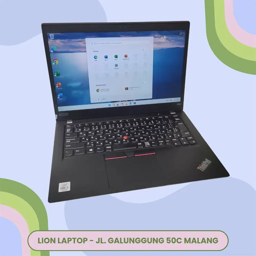i5 GEN 10 Murah RAM 8GB Lenovo Thinkpad X390 [06|05]
