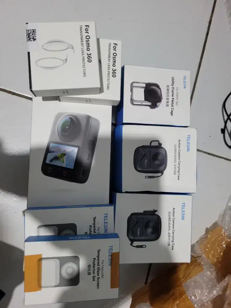 Dji osmo 360 adventure combo full aksesoris garansi panjang