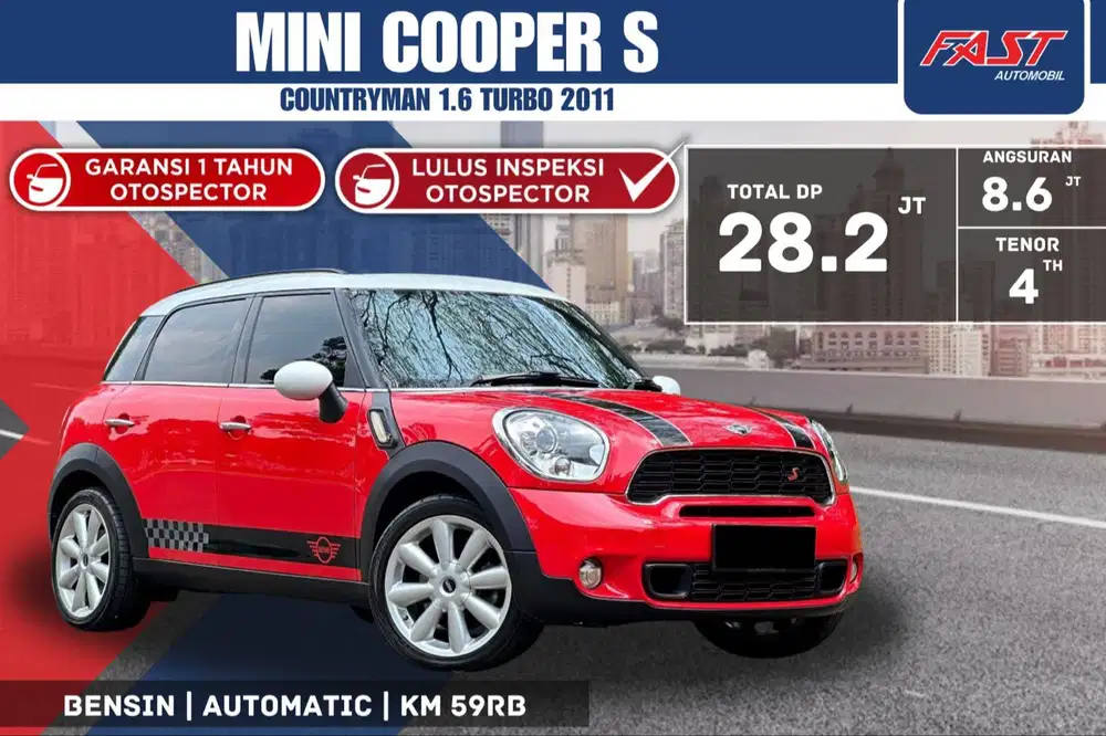 MINI COOPER S COUNTRYMAN 2011 PANORAMIC LOW KM.59RB INDIVIDUAL SEAT
