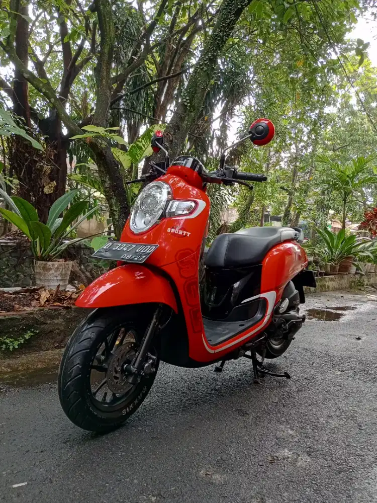 Mulus tidak ada baret terawat Honda Scoopy donat