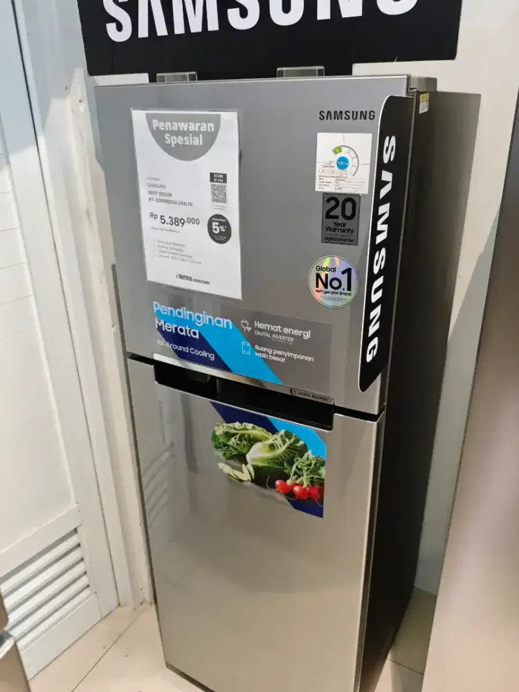 SAMSUNG REFF 2 DOOR RT-22FARDBSA 234 L