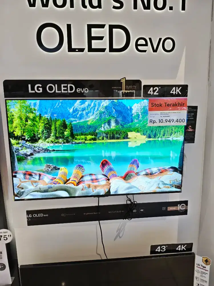 LG OLED TV SMART 4K 42OLED42C3PSA