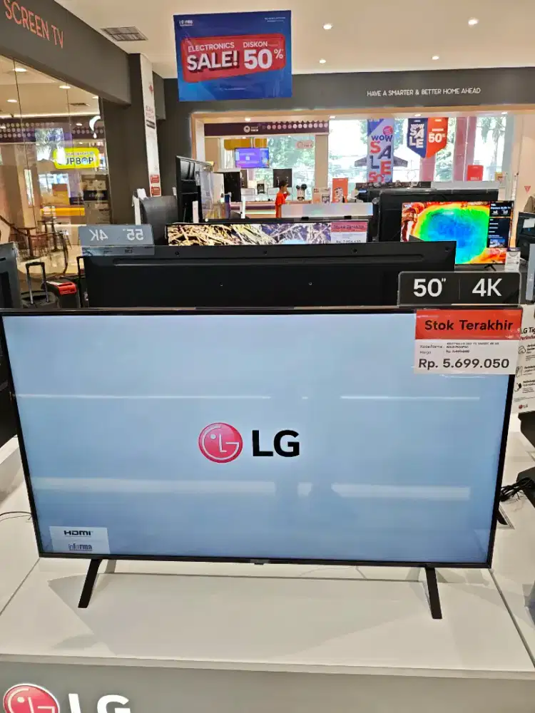 LG SMART TV 4K 50UR7500PSC