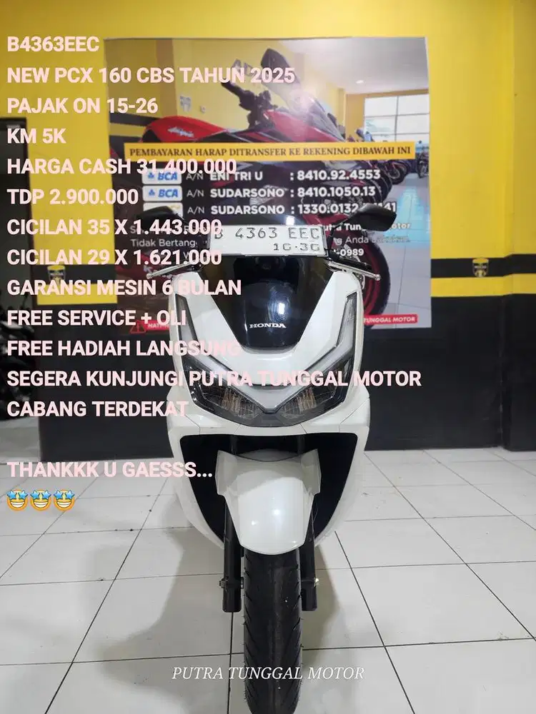 HONDA PCX 160 CBS 2025
