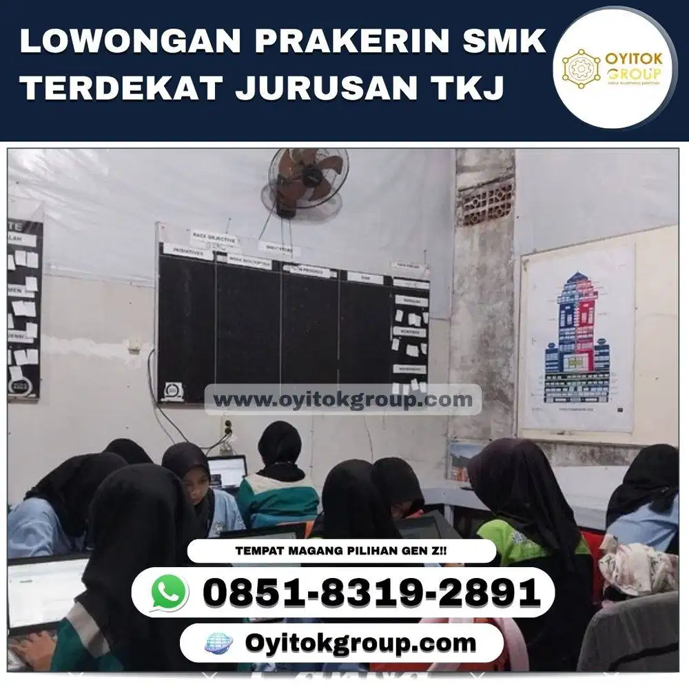 LOWONGAN PRAKERIN SMK TERDEKAT JURUSAN TKJ