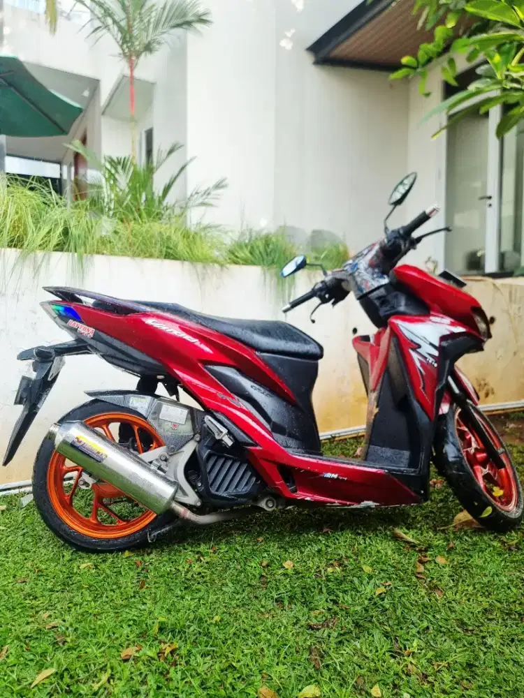 Honda Vario 150 Keyless 2018 Merah Mazda Modif