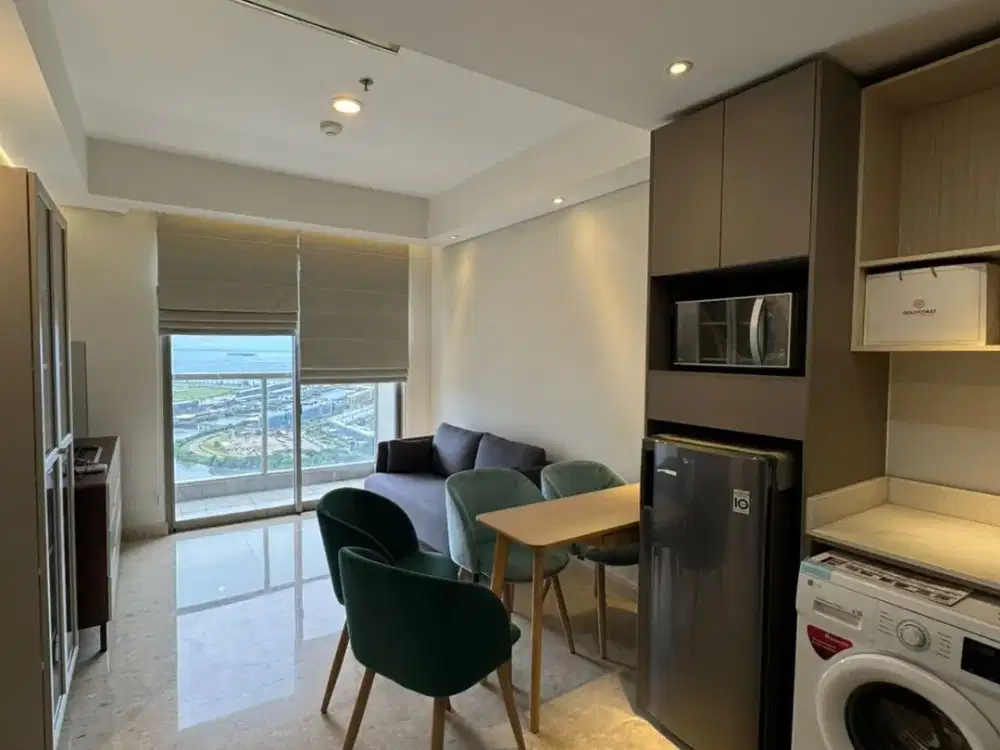 Apartemen Gold Coast PIK. 1 Bedroom. Full Furnish