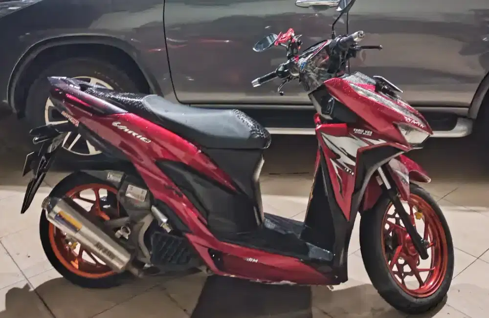 Honda Vario 150 Keyless 2018 Merah Mazda Modif