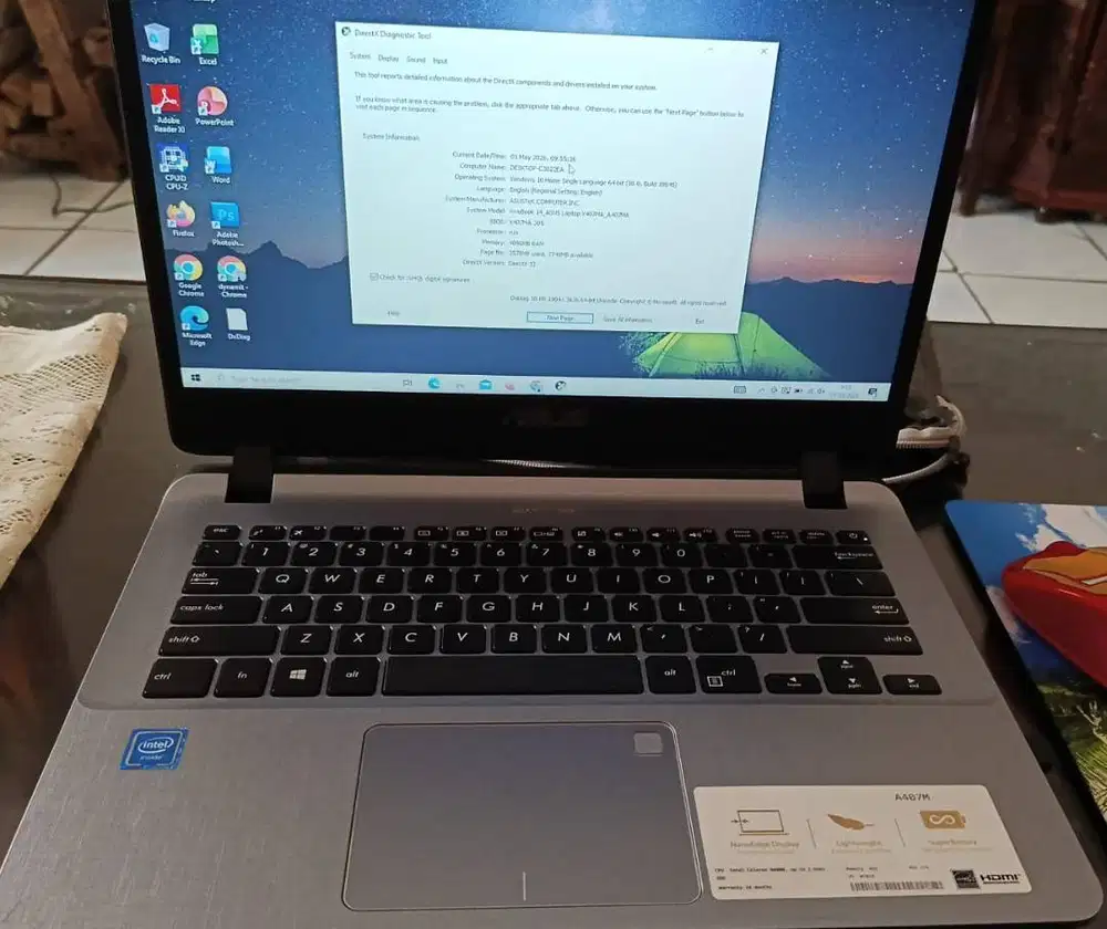 ASUS VivoBook X407MA Cocok untuk Pelajar hingga Mahasiswa