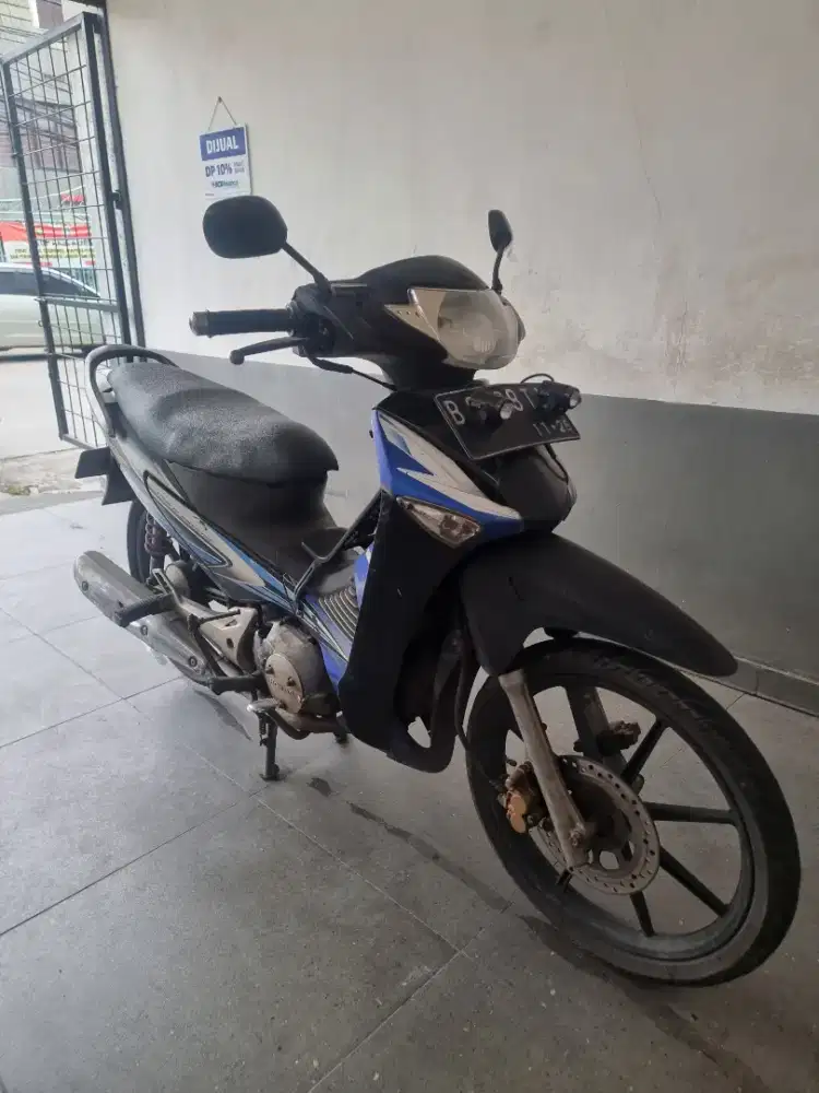 Honda Supra X 125 2006 bln 11 pajak hidup velg racing