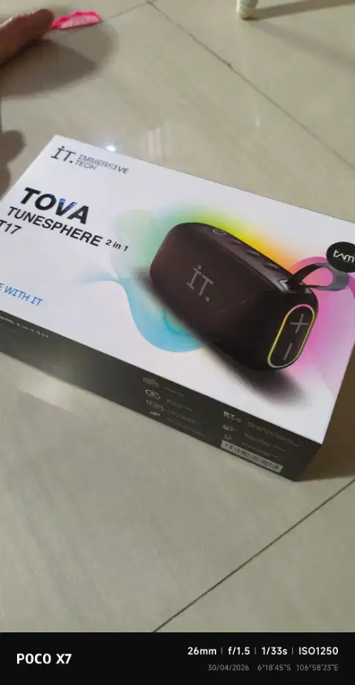 Speaker bluetooth it tova tunesphere