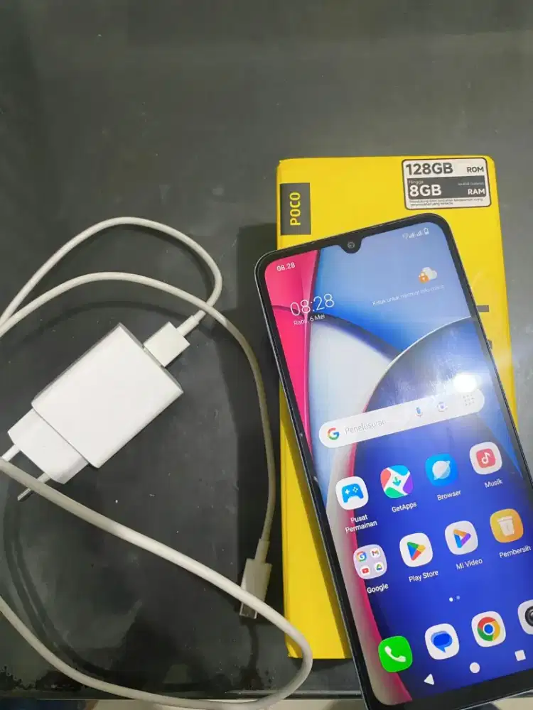 Poco C71 4+4/128 Mulus Lengkap