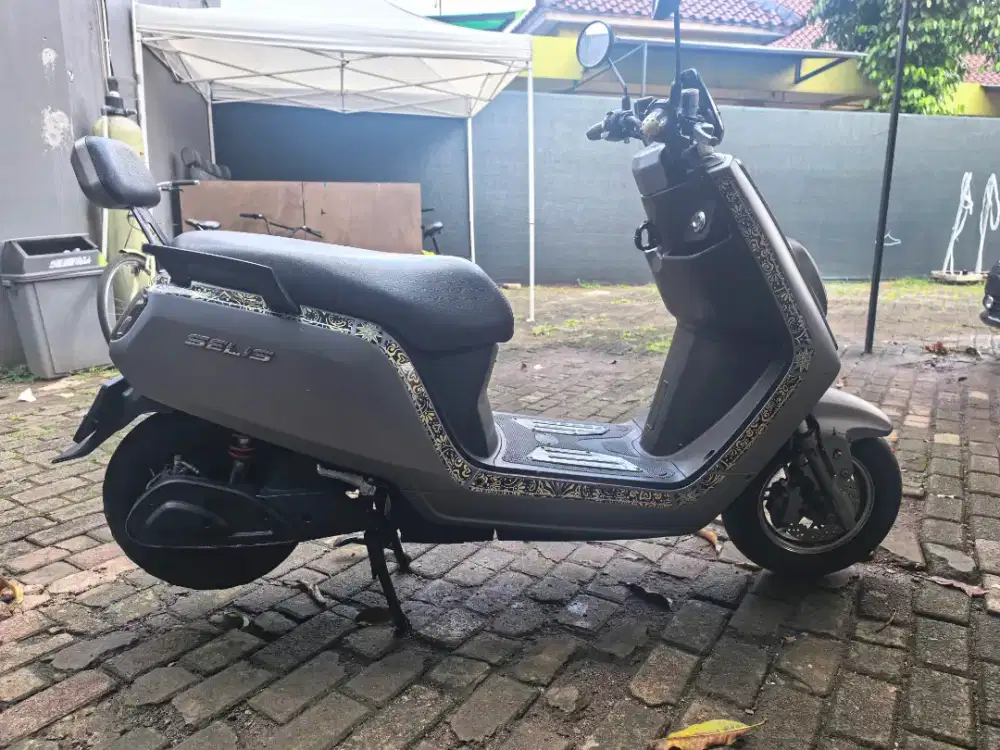 Jual Murah Motor Listrik Selis Emax 1200w Baru Ganti Semua Batre Ori