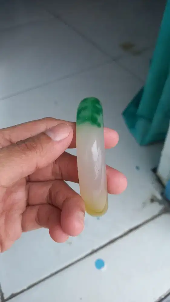 Gelang giok Fu Lu Shou
