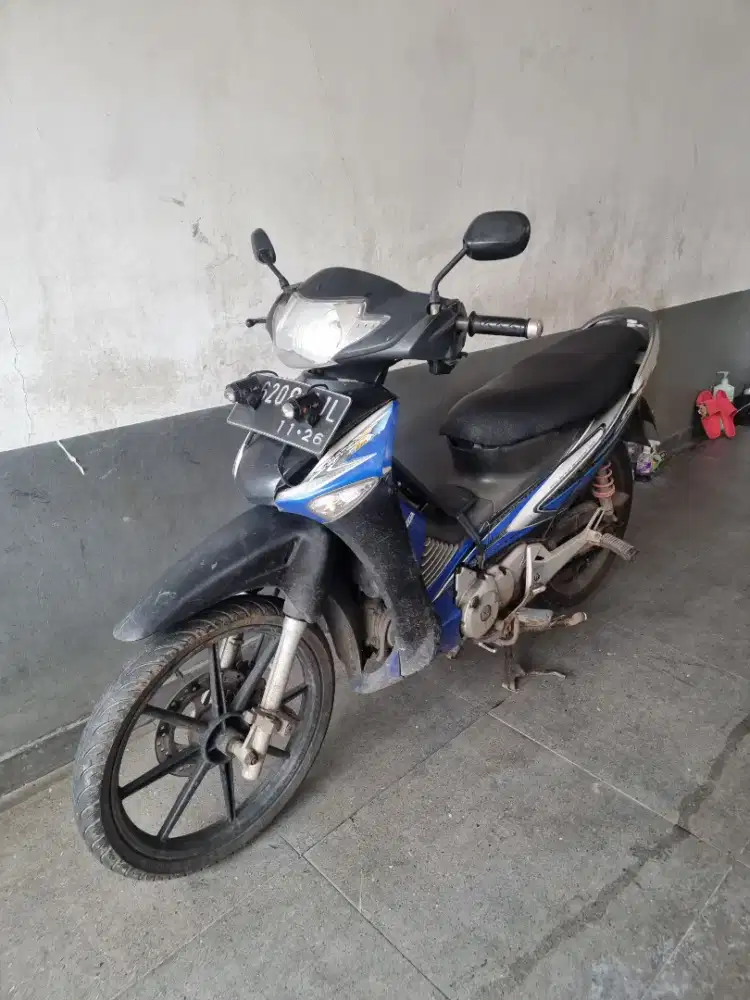 Honda Supra X 125 2006 bln 11 pajak hidup velg racing
