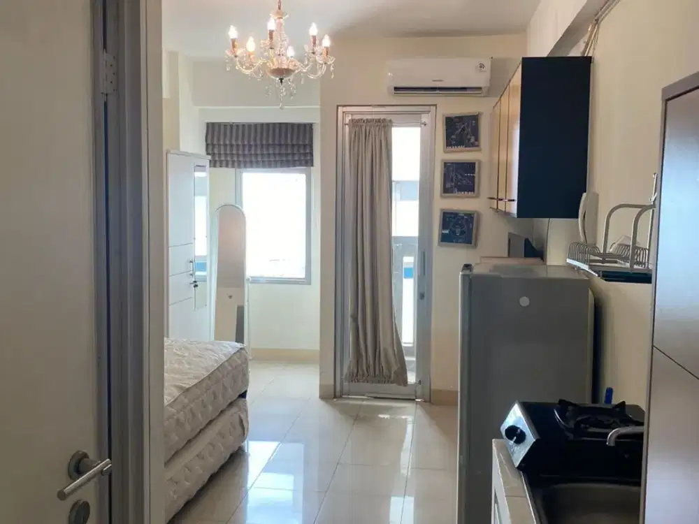 Dijual Cepat Murah Apartemen Greenbay Pluit tipe Studio Furnish Lantai Sedang Nego