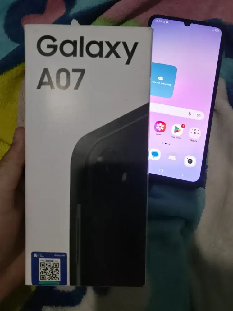 Samsung A07 Ram 4/64 Masih lengkap dan ori