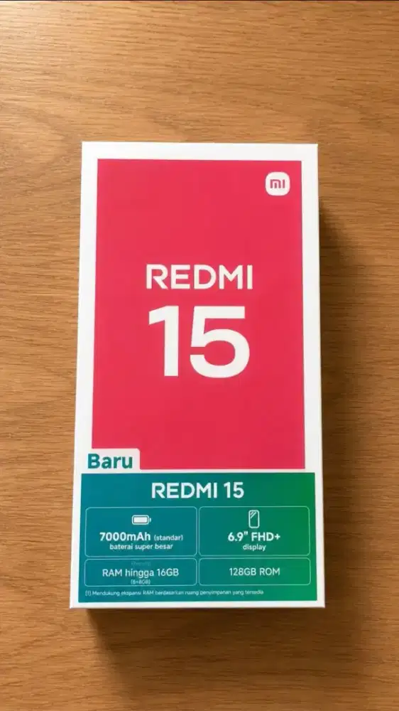 Redmi 15 RAM 8 ROM 256