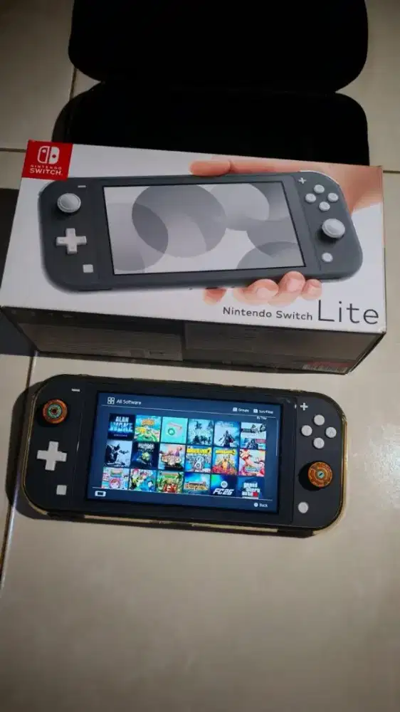 Nintendo switch lite 512GB fullgame c f we