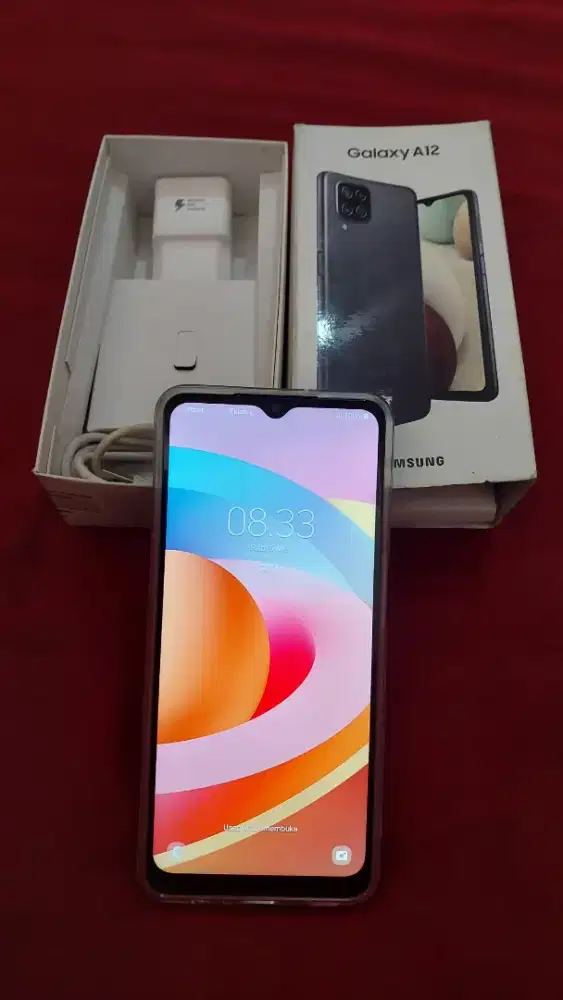 Samsung A12 Varian Tertinggi (6/128) Fullset