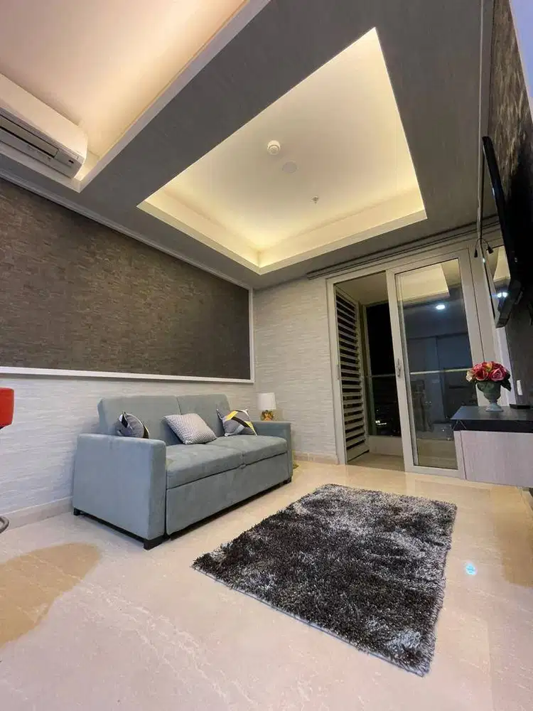 JUAL DAN SEWA APARTEMEN ONE ICON RESIDENCE TIPE 1BR FULL INTERIOR