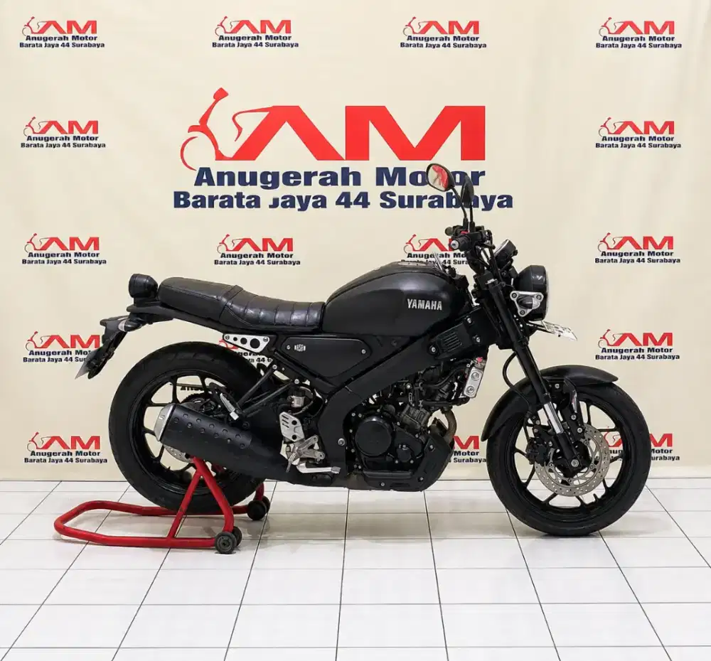 Siap pakai Km 10 Ribu Yamaha XSR 155 Tahun 2020 warna hitam
