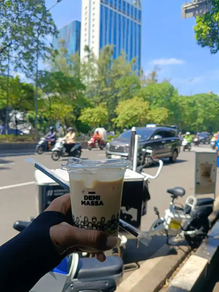 Rider mobile barista kopi keliling