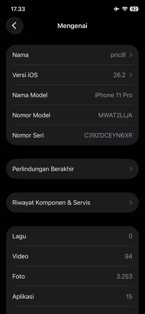 Iphone 11pro 256GB