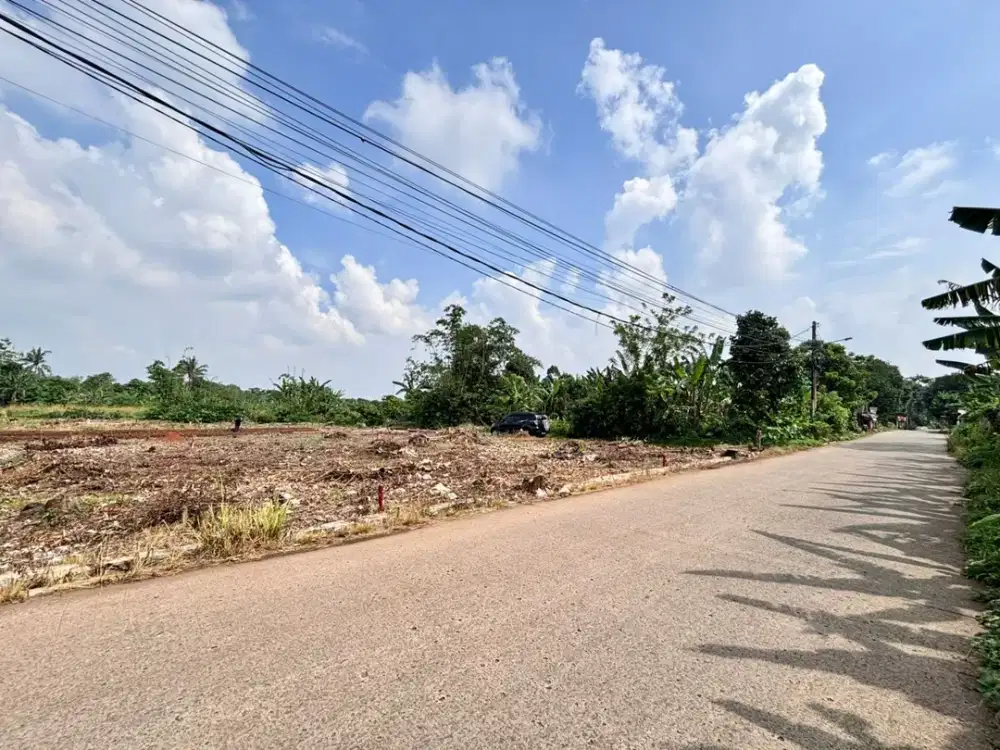 Tanah Kavling 100 Juta-an Dekat Calon Tol Bogor-Serpong, Terima SHM